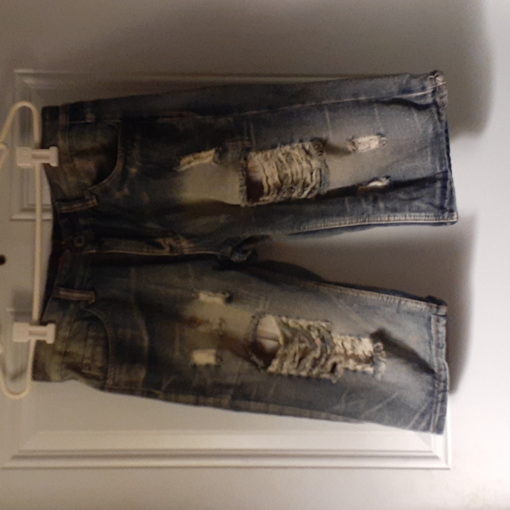 Trillnation men's jean shorts